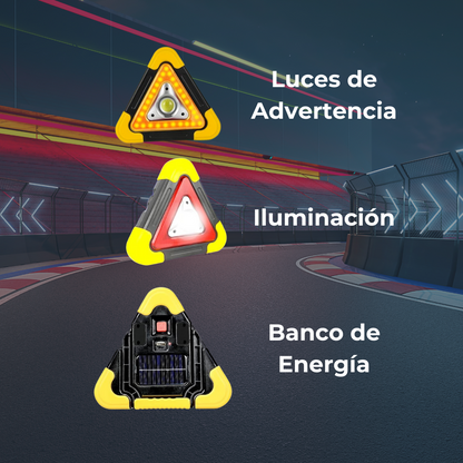 Luz de Emergencia Triangular LED